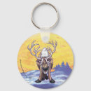 Suche nach rentier schlüsselanhänger Schnee