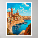 Suche nach malta reise poster Valletta