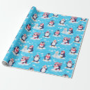 Recherche de pingouin de noël papier cadeau Pingouins