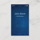 Recherche de web développement cartes visite Application