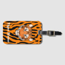 Recherche de tigre bagages étiquettes Animal