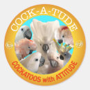 Recherche de cacatoès autocollants Cockatoo