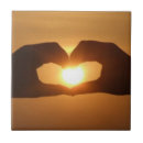 Recherche de romantique carreaux Coucher de soleil