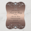 Recherche de diamond 16ans anniversaire invitations Scintille