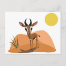 Recherche de gazelle cartes postales Animal
