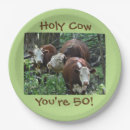 Recherche de vaches assiettes en papier Anniversaire