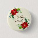 Recherche de poinsettia badges Fleur rouge