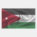 Recherche de jordanie autocollants Drapeau