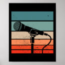 Suche nach vintages mikrofon poster Tänzerin