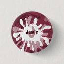 Recherche de peinture abstraite badges Rouge