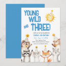 Recherche de blue elephant anniversaire invitations Jungle