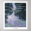Recherche de nymphe posters Monet