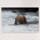 Recherche de saumon puzzles Porter