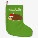 Recherche de hérisson de noël chaussette de noël Enfants