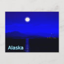 Recherche de clair de lune cartes postales Bleu