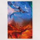 Suche nach feuer puzzle Drache