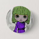 Suche nach haar buttons Cartoon