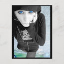 Recherche de emo cartes postales Fille