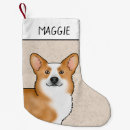 Recherche de corgi pembroke chaussette de noël Mignon