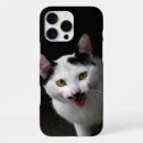 Recherche de chat noir et blanc iphone coques Adorable