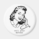 Recherche de humour vintage magnets Femme au foyer