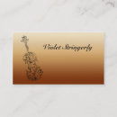 Suche nach violinist visitenkarten Modern