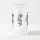Recherche de dragon tribal tasses Noir