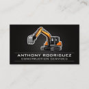 Recherche de operateur cartes visite Construction