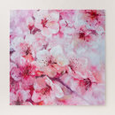 Recherche de pétales roses puzzles Floral