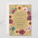 Recherche de or de récolte invitations Rustique