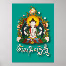 Suche nach om mani padme hum poster Buddha