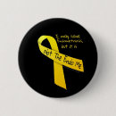 Recherche de endométriose badges Jaune