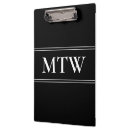 Suche nach schwarzweiß klemmbrett Mit monogramm