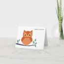 Recherche de de hibou correspondances cartes Kawaii