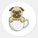 Suche nach pug aufkleber Lustig
