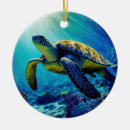 Recherche de vie de plage ornements Tortue de mer
