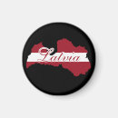 Recherche de lettonie magnets Rouge