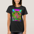 Suche nach psychedelische katze tshirts Stil
