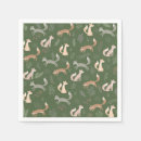 Recherche de renard rouge serviettes Vert