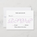Suche nach rsvp karten Lila