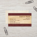 Recherche de simili cuir cartes visite Affaires
