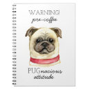 Recherche de carlin mignon carnets Illustration