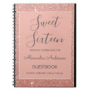 Suche nach rosa glitter kleine notizbücher 16 geburtstag