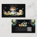Recherche de chien et chat cartes visite Pour animaux