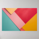Suche nach farbige formen poster Stilvoll