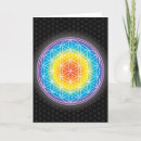 Suche nach blume des lebens postkarten Spiritualität