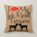 Recherche de terrier jack russell coussins Dog