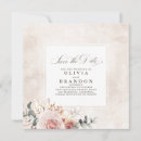 Recherche de couleur de chute invitations Rose pâle