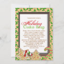 Recherche de cookie swap noël invitations Rouge