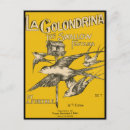 Recherche de hirondelles vintages cartes postales Oiseaux